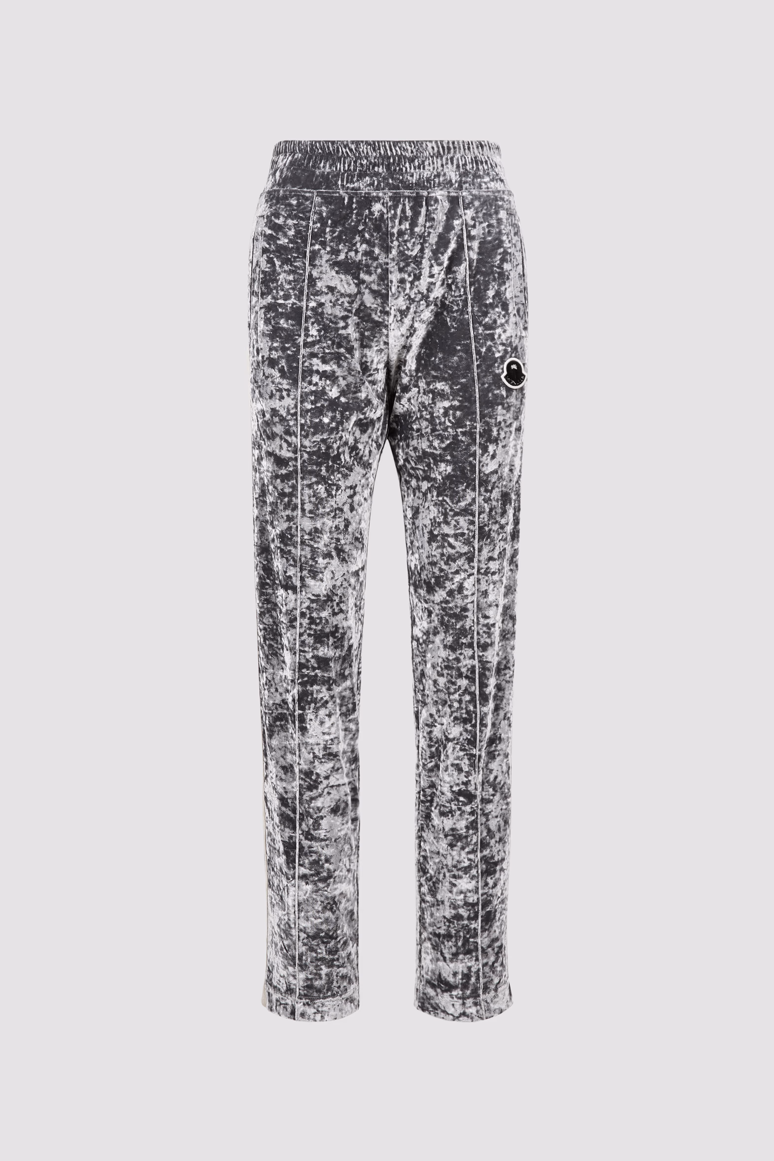 Moncler x Palm Angels Chenille Zip-Up Sweatpants Women Black Moncler 2